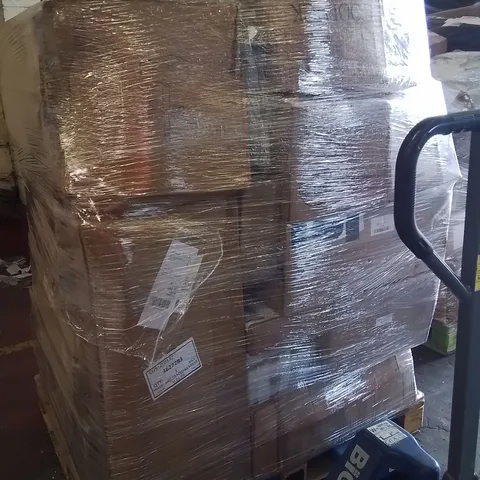 PALLET OF ASSORTED FLAT PACKED PRODUCTS AND FURNITURE TO INCLUDE;BAR STOOL,HAMMOCK CHAIR STAND,LED STRING LIGHTS,FOOD CONTAINERS,MATTRESS PROTECTOR