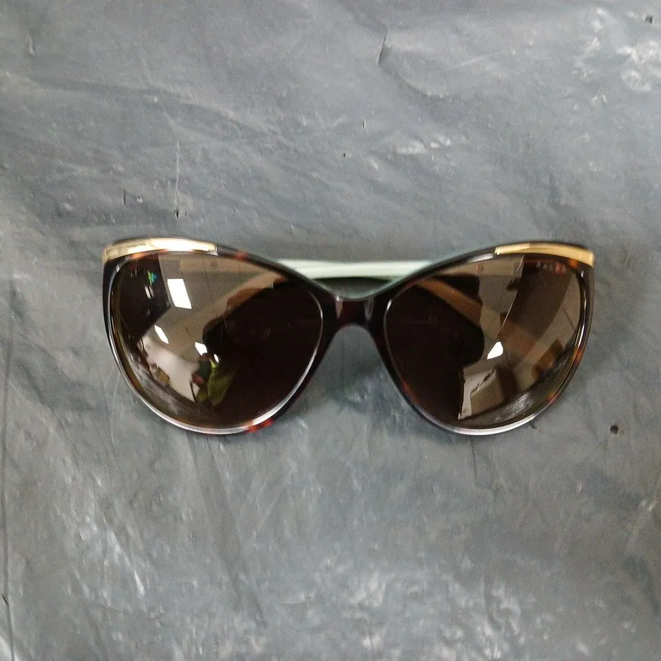 BOXED PAIR OF RALPH LAUREN CAT EYE SUNGLASSES