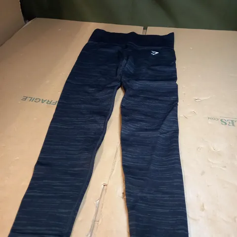 BLACK GYMSHARK GYM LEGGINGS 