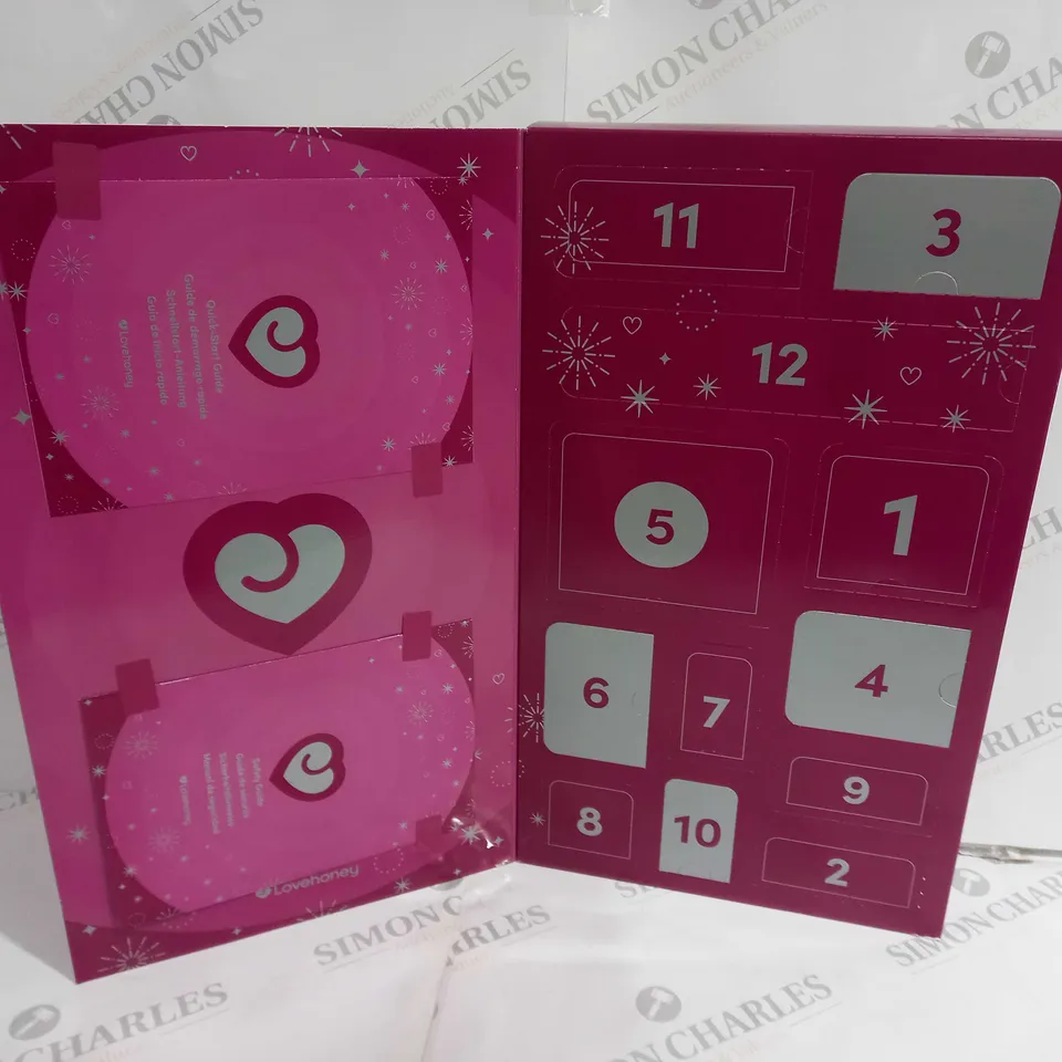 BOXED SWEET SEDUCTION ADVENT CALENDER GIFT SET