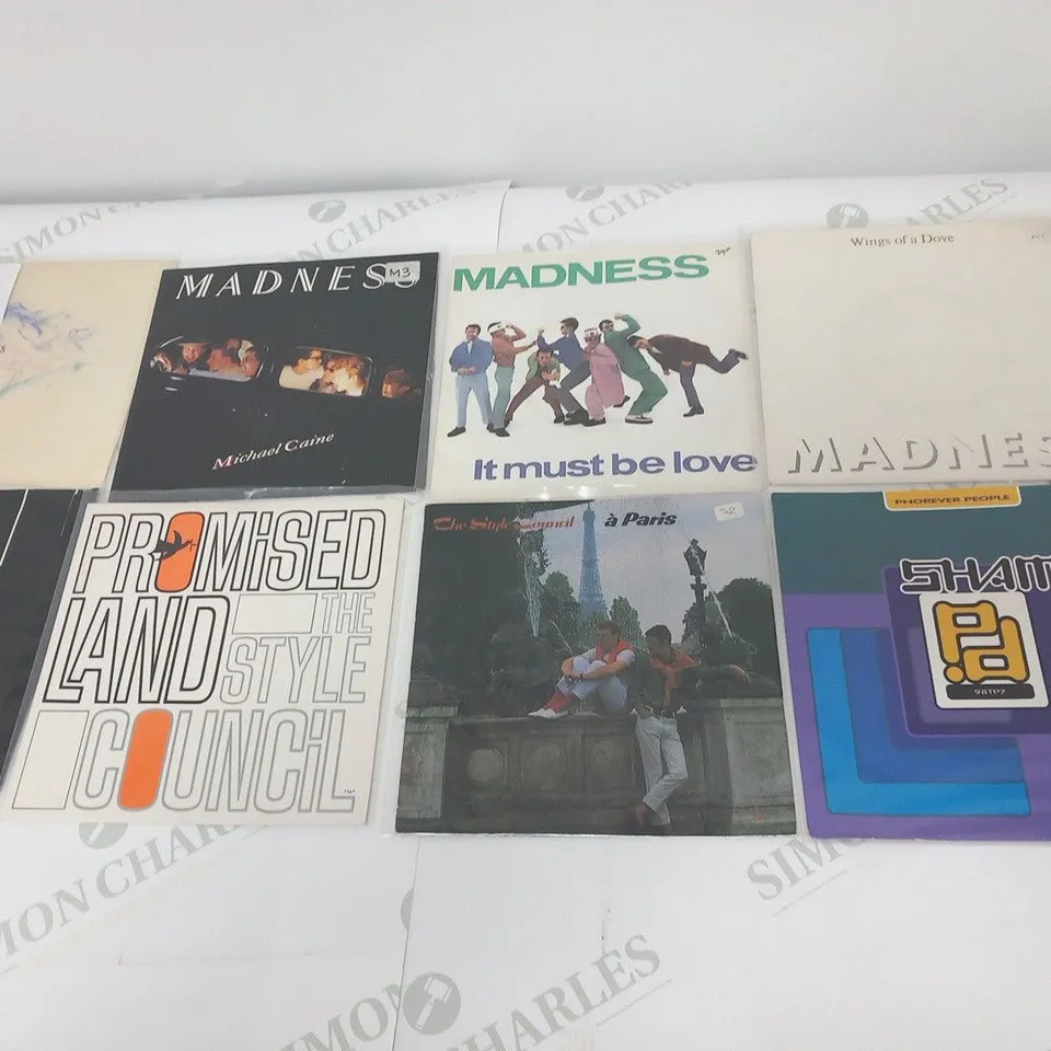 A COLLECTION OF 29 X VINYL SINGLES. DEPECHE MODE, THE STYLE COUNCIL, MADNESS, U2. PRINCE, PUBLIC IMAGE ETC