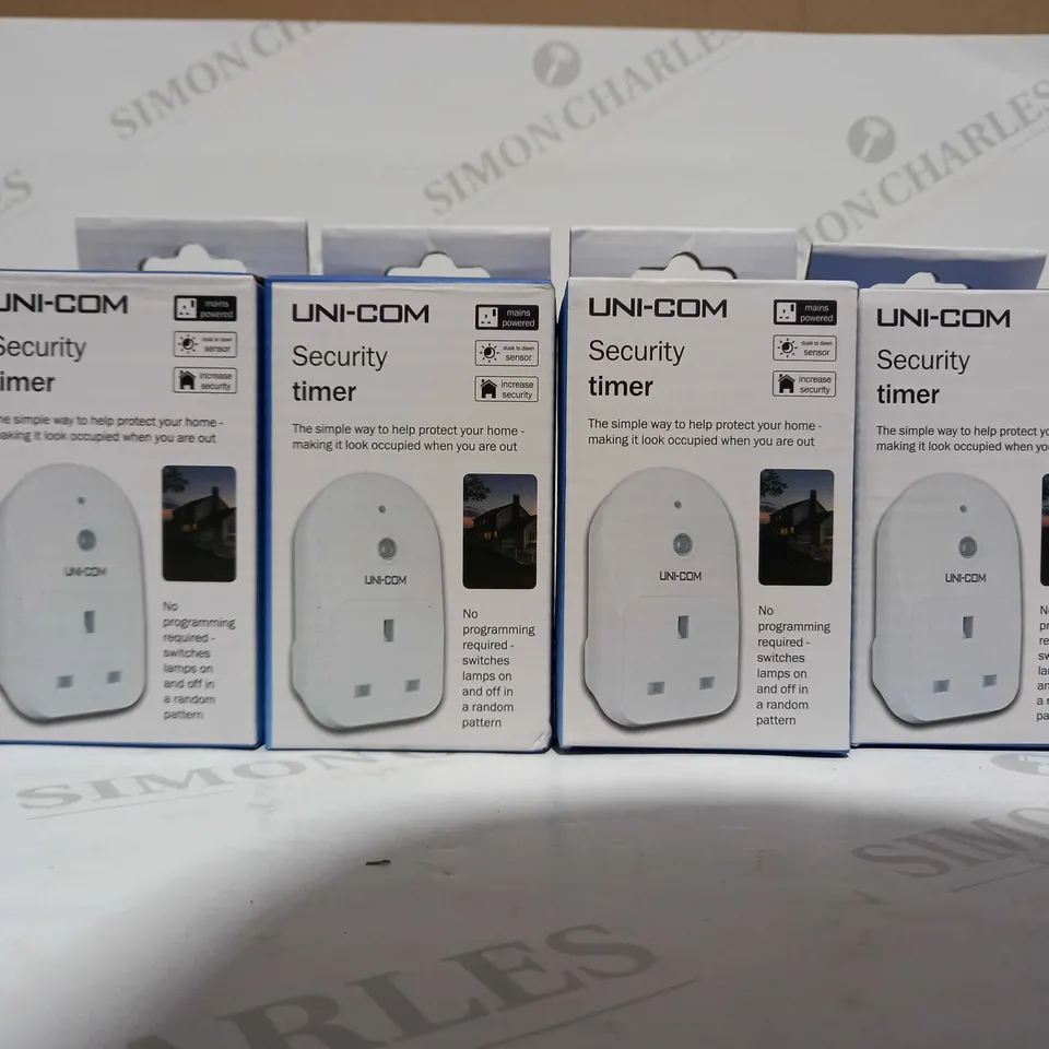 UNI-COM SET OF 4 SECURITY TIMERS