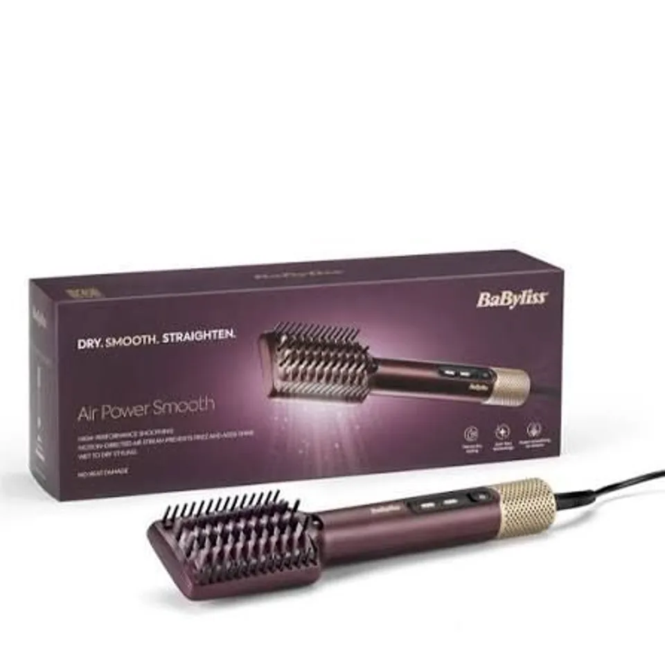 BABYLISS AIR POWER SMOOTH HAIR DRYER BRUSH