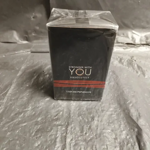 SEALED EMPORIO ARMANI STRONGER WITH YOU ABSOLUTELY EAU DE PARFUM 100ML