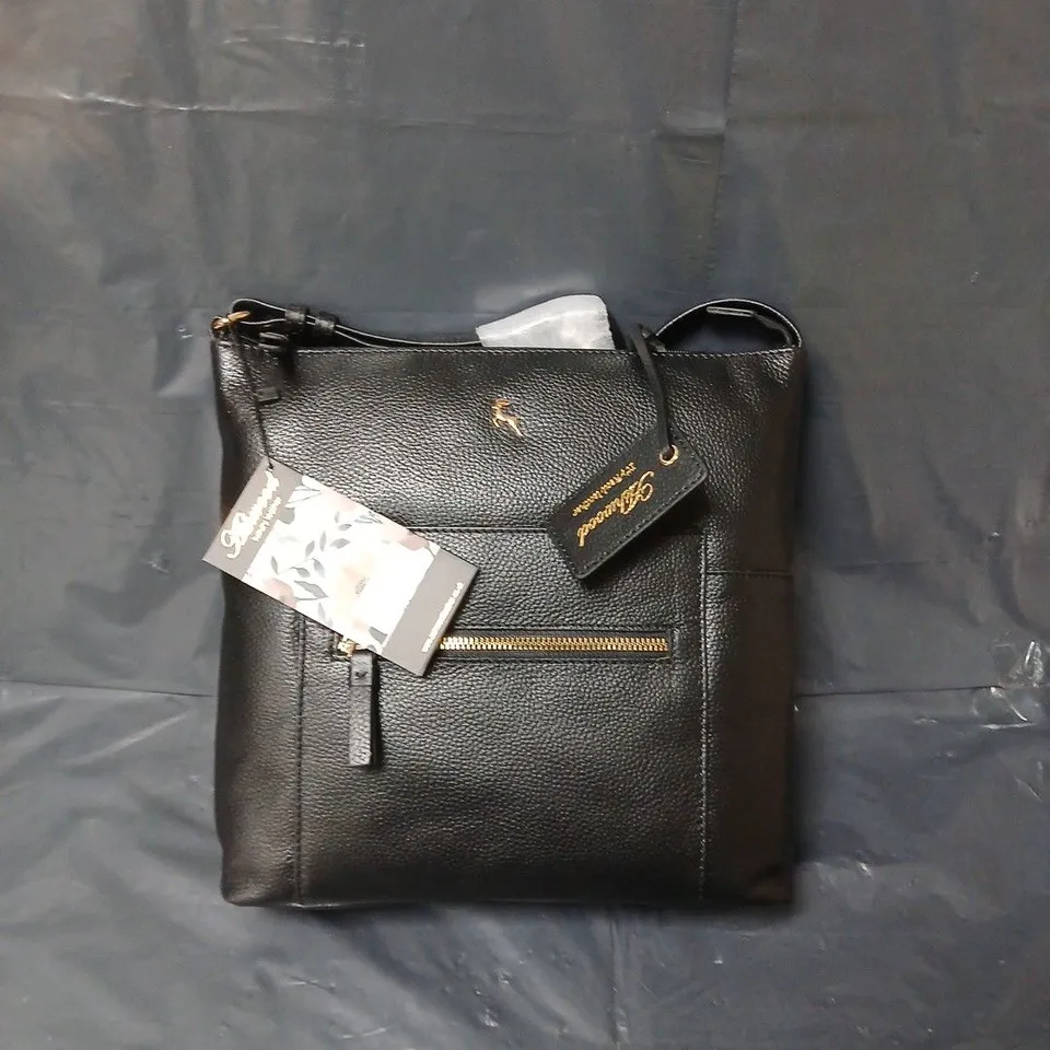 ASHWOOD LEATHER MULTWAY BAG IN BLACK