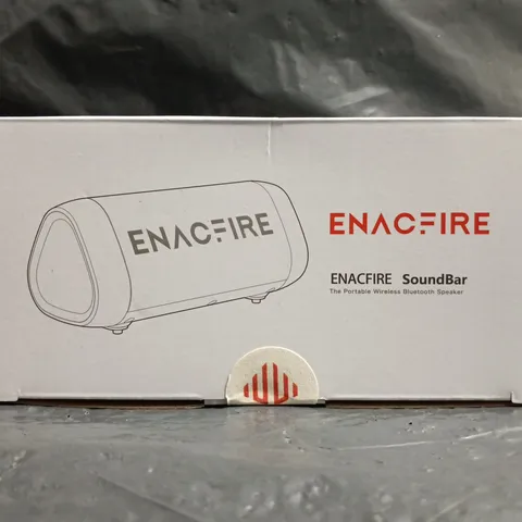ENACFIRE PORTABLE WIRELESS BLUETOOTH SPEAKER