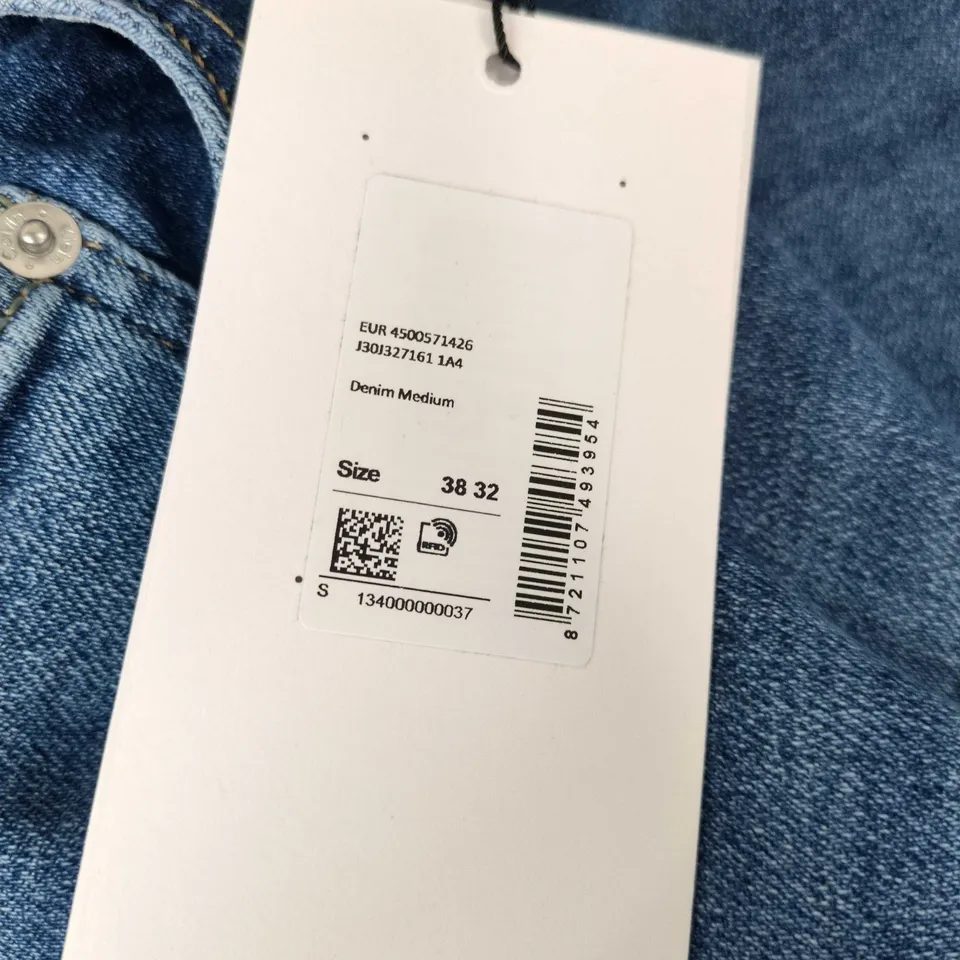 CALVIN KLEIN JEANS SKINNY JEANS – MEN'S BLUE DENIM, EU 38 / UK 10, INSEAM 32