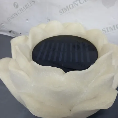 BOXED MY GARDEN STORIES LARGE LED LOTUS LIGHT