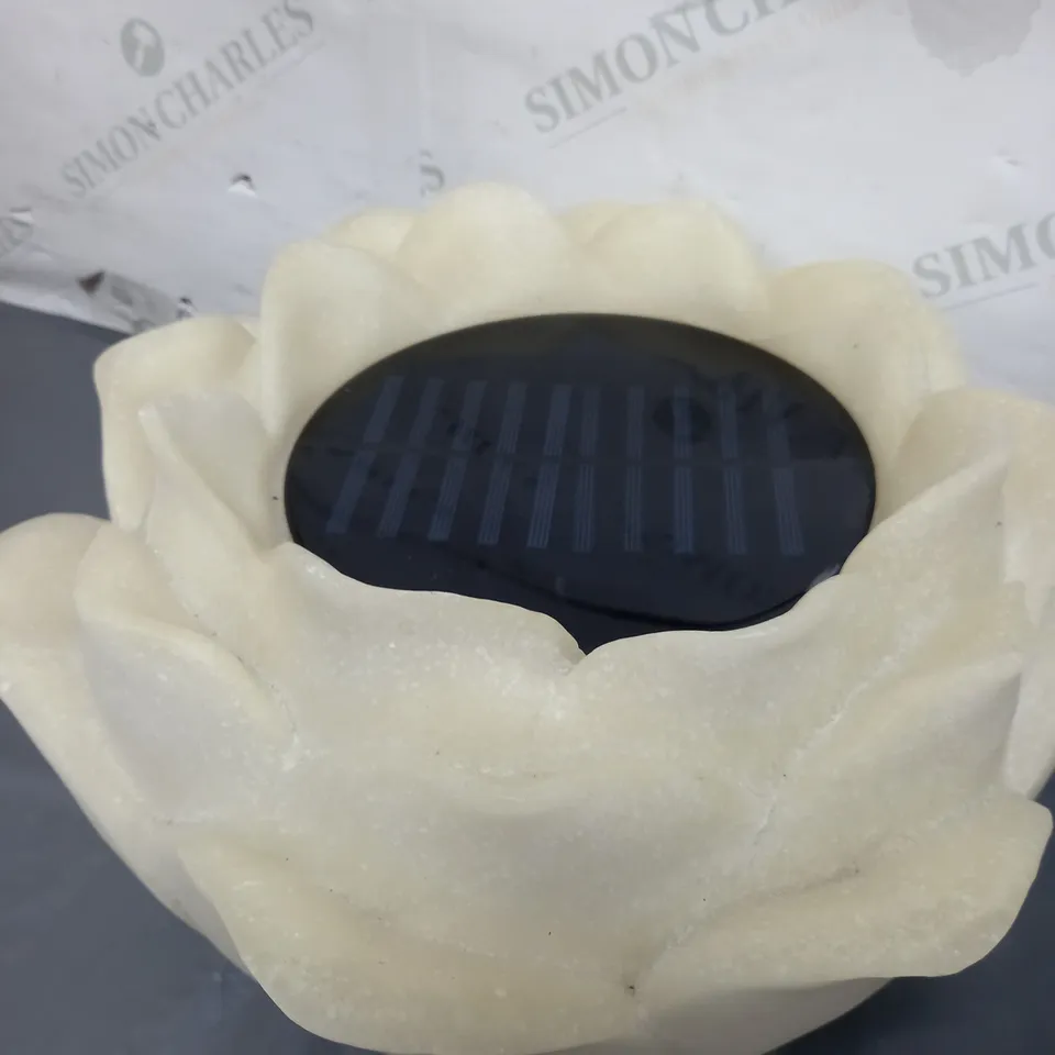 BOXED MY GARDEN STORIES LARGE LED LOTUS LIGHT