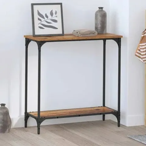 BOXED CONSOLE TABLE 