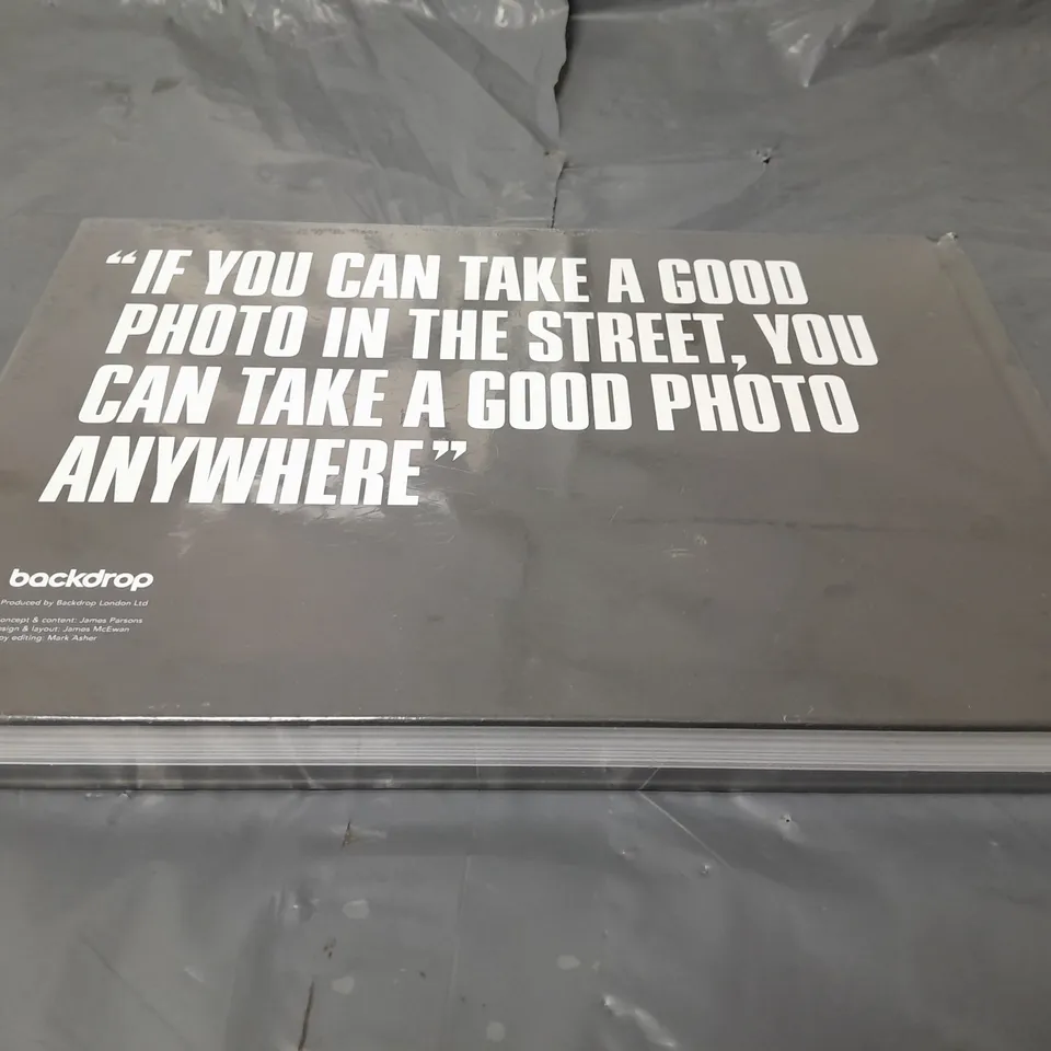 SEALED STREET TOOLS PHOTOGRAPHY BOOK