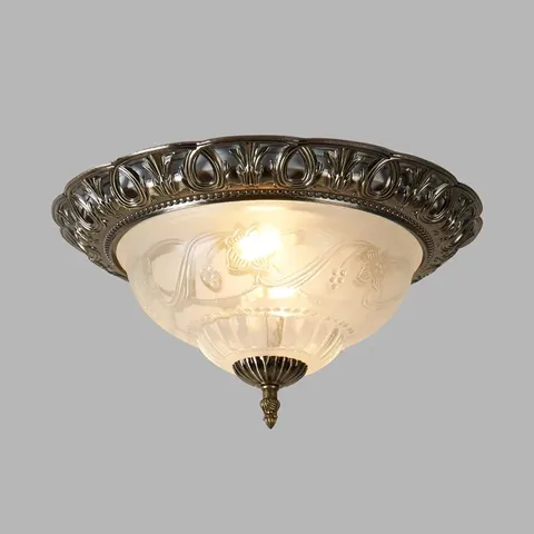 BOXED DIANA GLASS FLUSH MOUNT (1 BOX)
