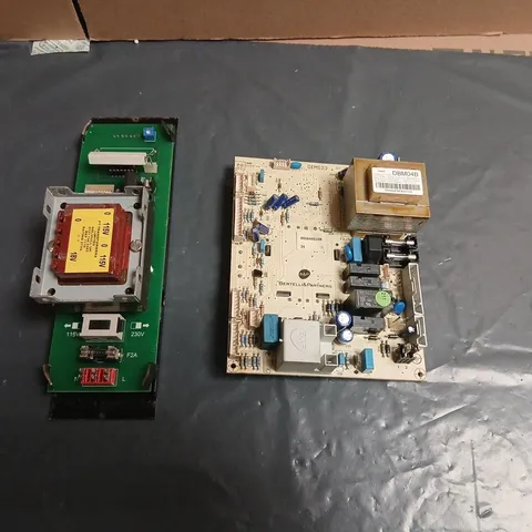 TWO ELECTRONIC CONTROL PCBS WITH TRANSFORMERS AND TRIPOD