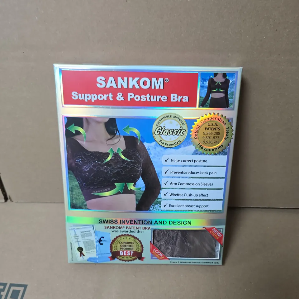 APPROXIMATELY 20 BOXED SANKOM SUPPORT & POSTURE BRAS