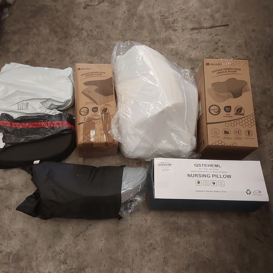 PALLET CONTAINING A VERY LARGE QUANTITY OF ASSORTED PILLOWS AND RELATED BEDDING/COMFORT PRODUCTS ECT