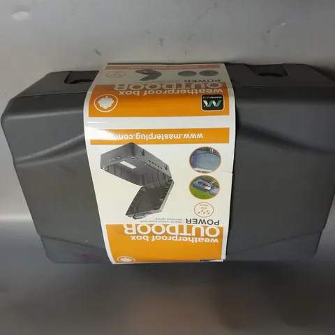 MASTERPLUG WEATHERPROOF OUTDOOR BOX