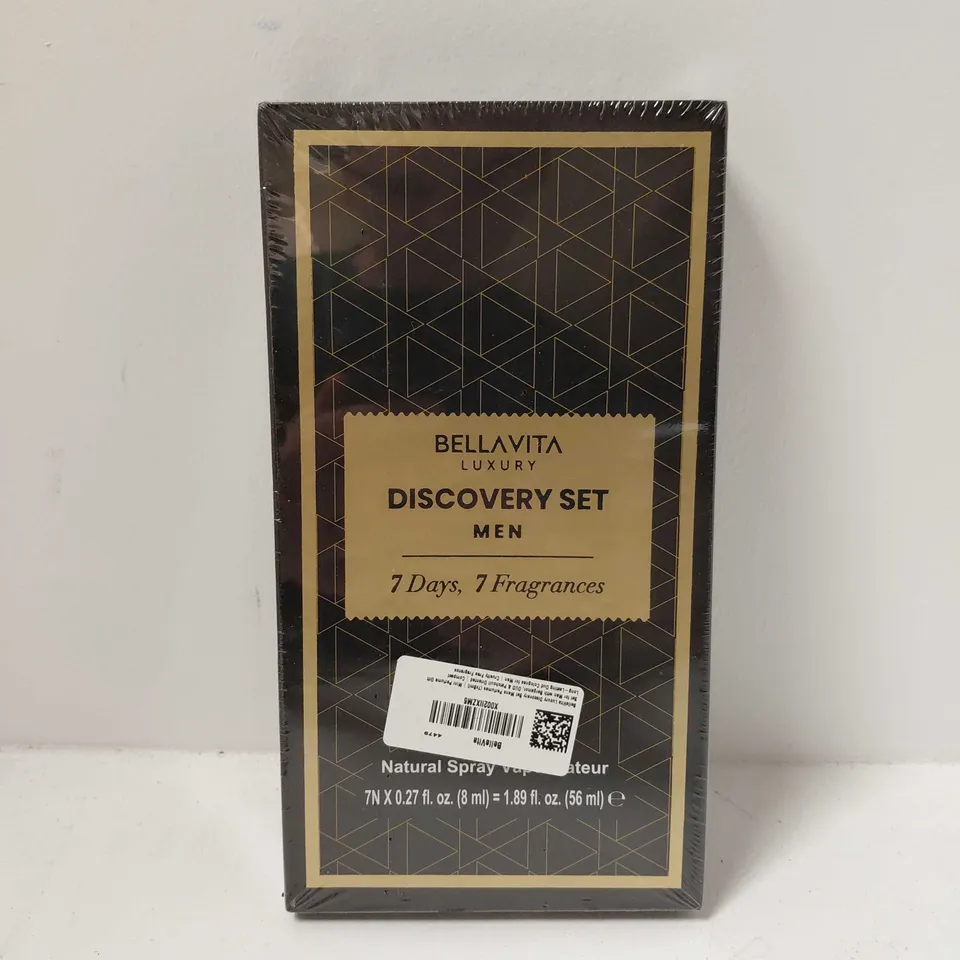 SEALED BELLAVITA MENS DISCOVERY SET