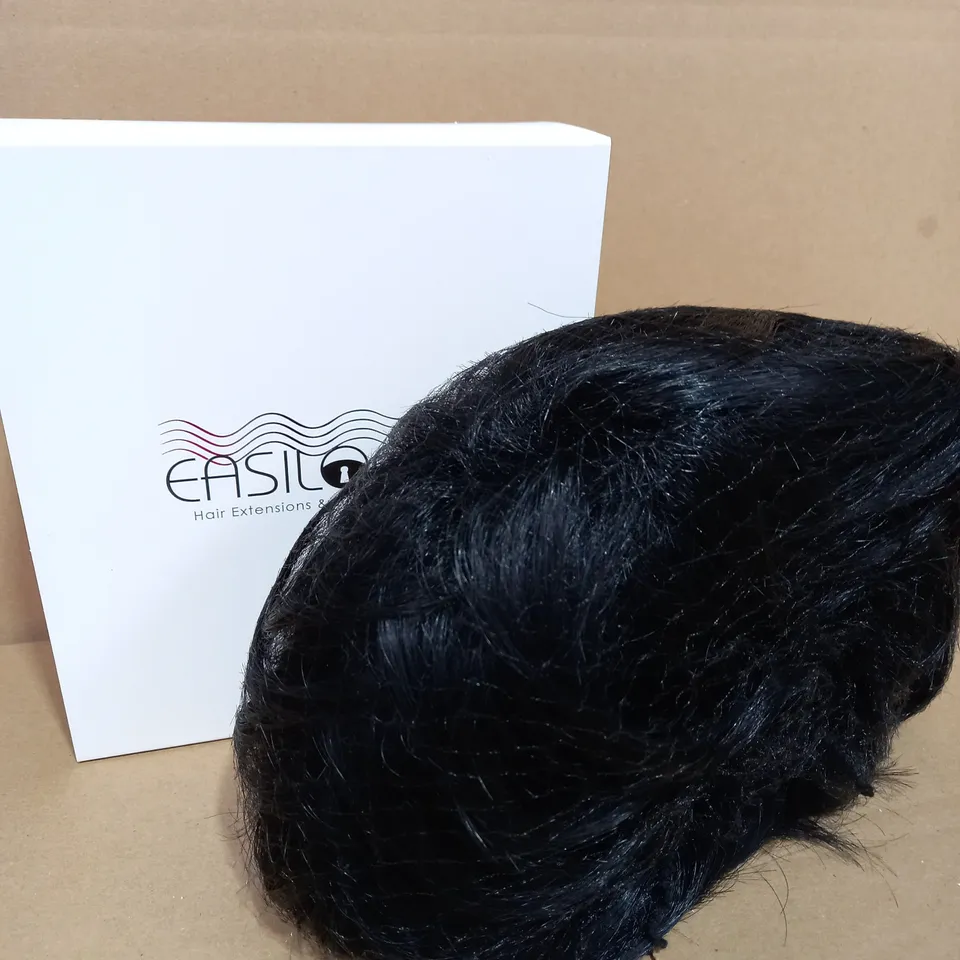 EASILOCKS EBONY/BLACK SHORT BOB WIG