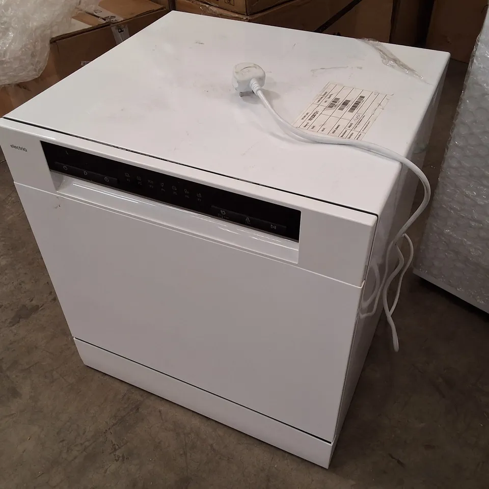 BOXED ELECTRIQ XL MINI TABLE TOP DISHWASHER - WHITE