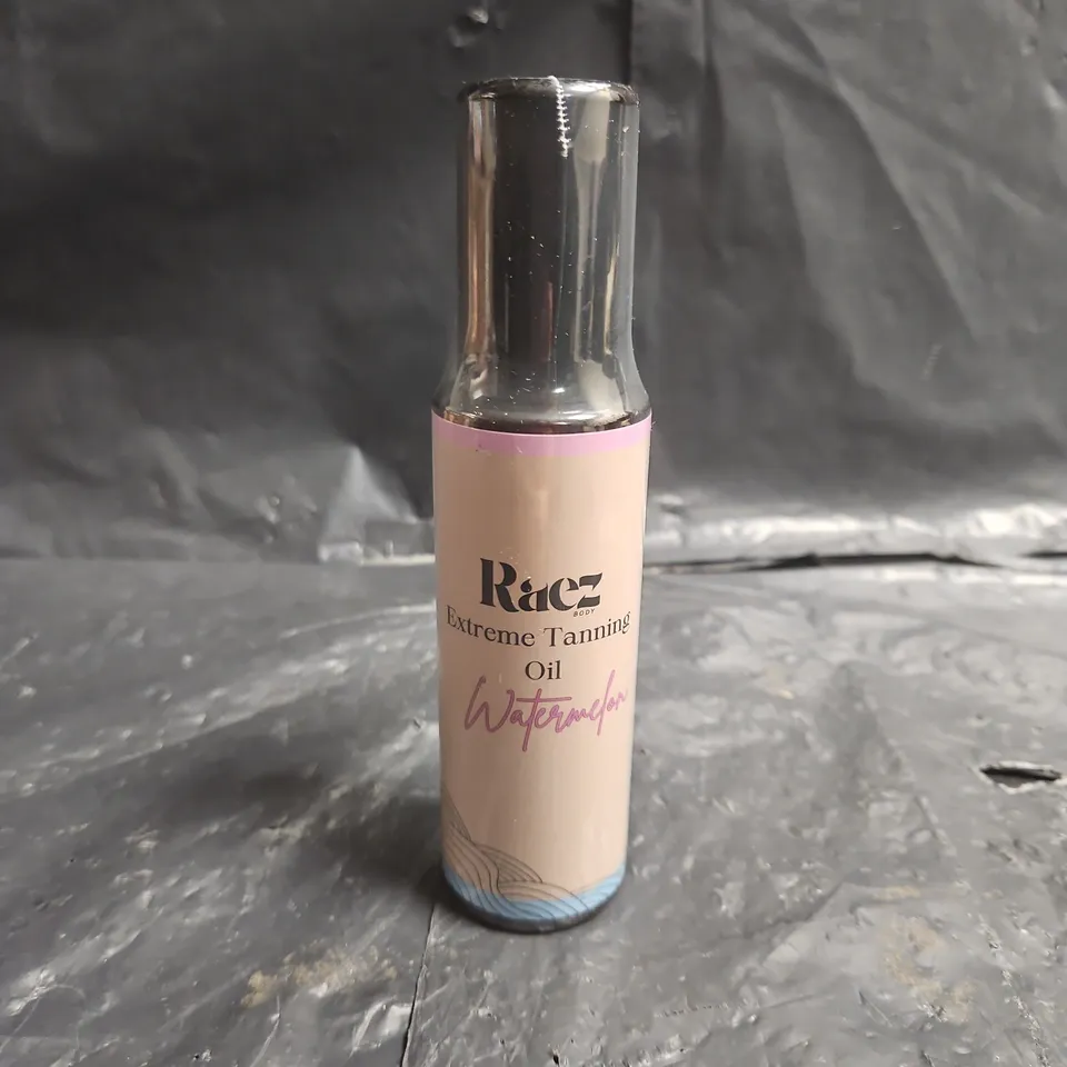 SEALED RAEZ BODY EXTREME TANNING OIL IN WATERMELON - 100G