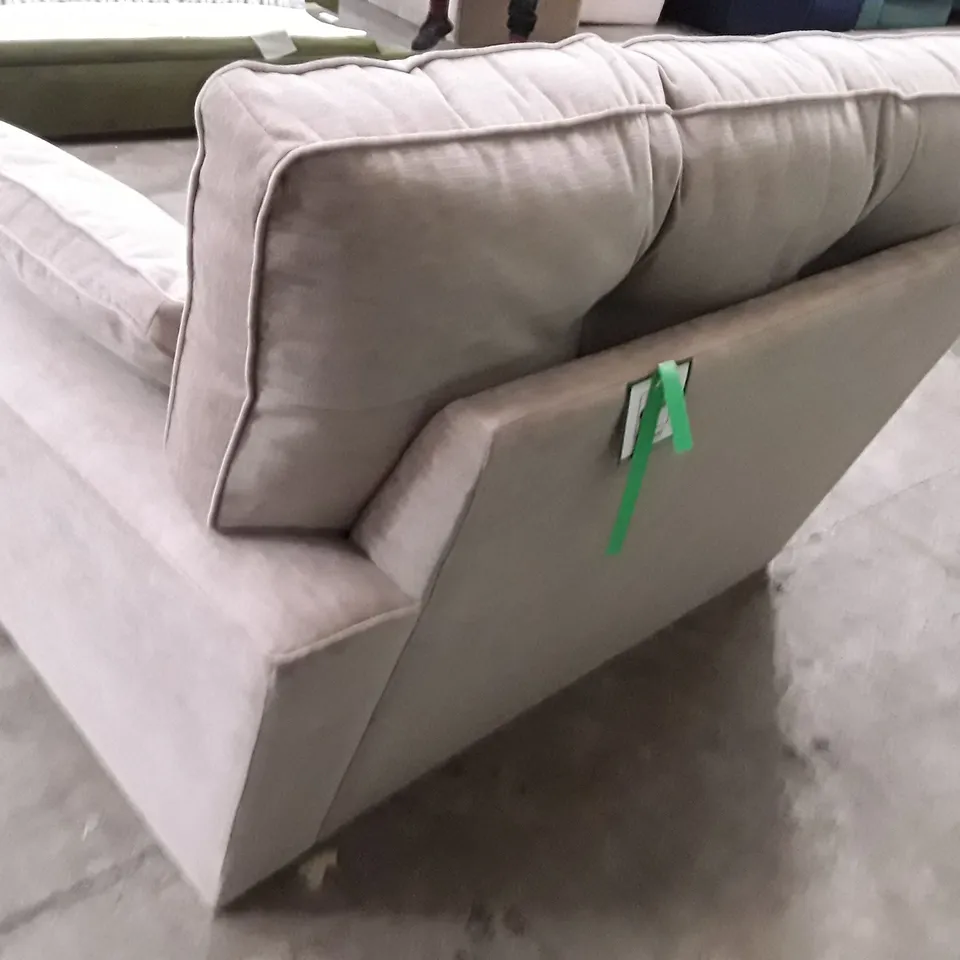 QUALITY DESIGNER SOFA LHF SECTION - TAUPE FABRIC