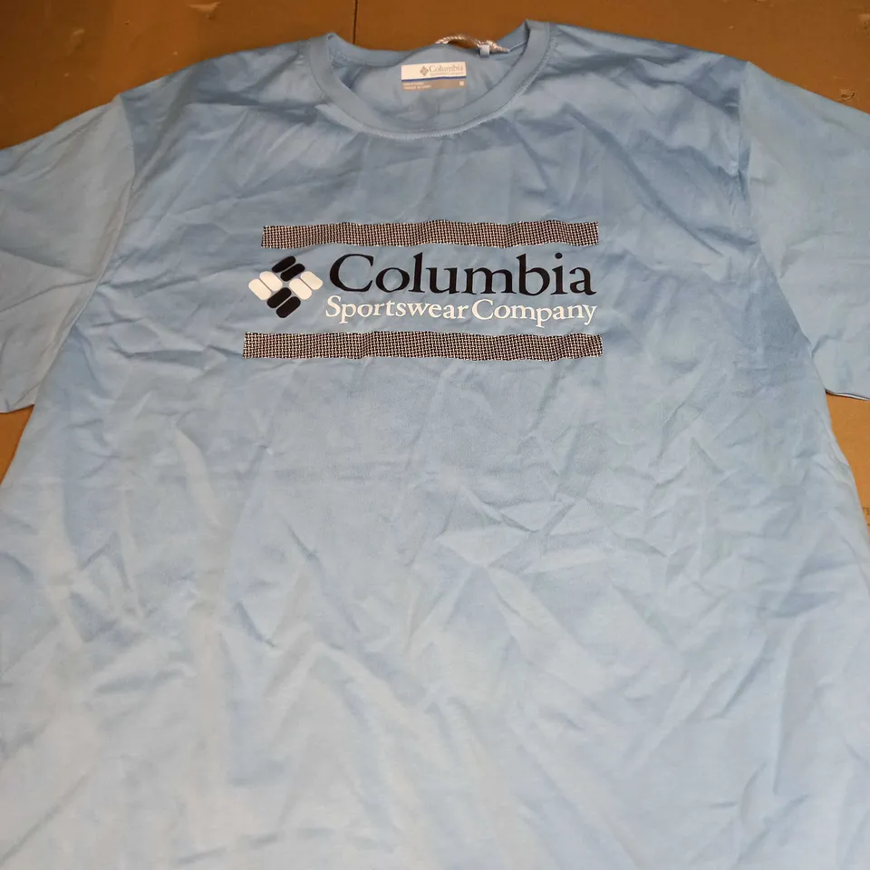 COLUMBIA LOGO T-SHIRT SIZE M