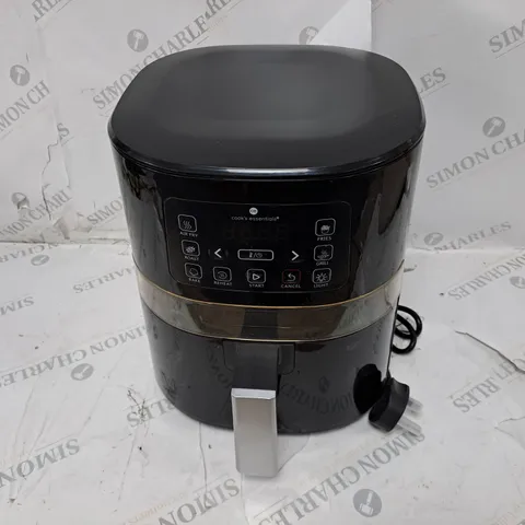 COOK'S ESSENTIALS 4L AIR FRYER - BLACK