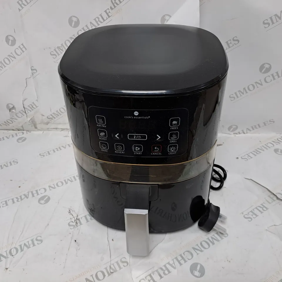 COOK'S ESSENTIALS 4L AIR FRYER - BLACK