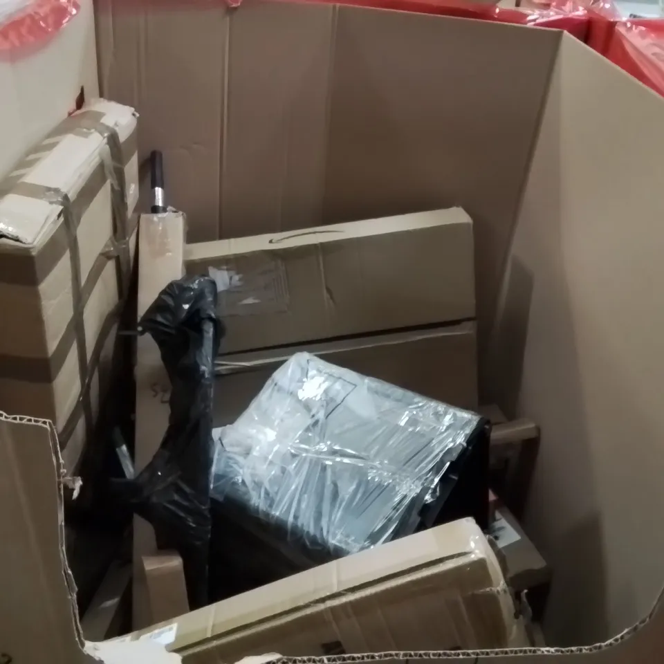 PALLET OF ASSORTED HOUSEHOLD GOODS AND PRODUCTS TO INCLUDE;SHOWER SYSTEM,STEP LADDERS,BABY FITNESS BLANKET 