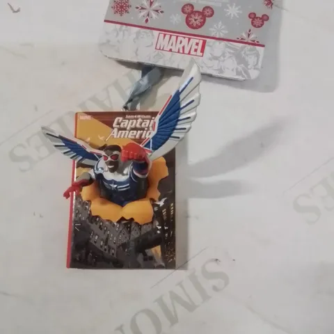 BOXED MARVEL CAPTAIN AMERICAN ORNAMENT COLLECTION
