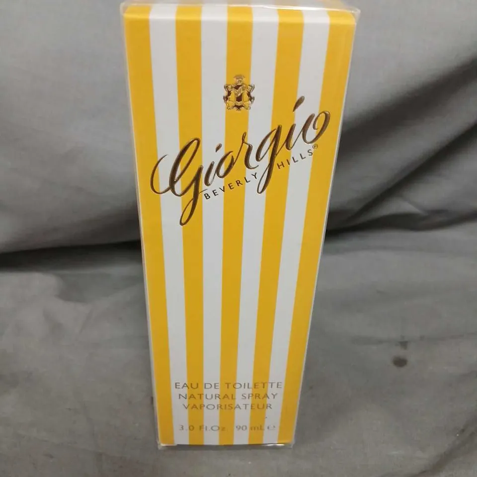 BOXED AND SEALED GIORGIO BEVERLY HILLS EAU DE TOILETTE 90ML