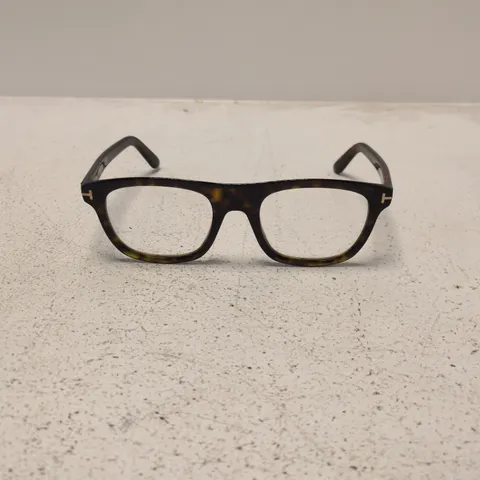 TOM FORD GLASSES – TORTOISESHELL FRAME, MADE IN ITALY
