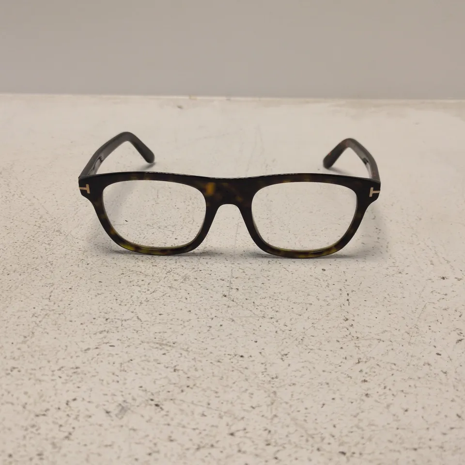 TOM FORD GLASSES – TORTOISESHELL FRAME, MADE IN ITALY