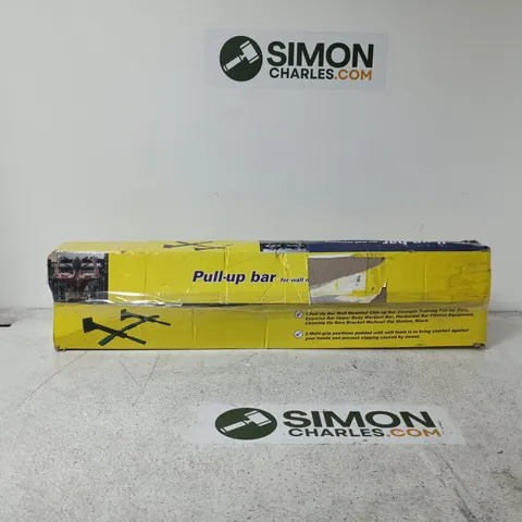 PULL UP BAR WALL MOUNTING FITNESS BOXED