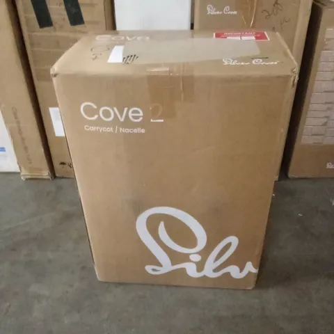BOXED SILVER CROSS COVE 2 CARRYCOT