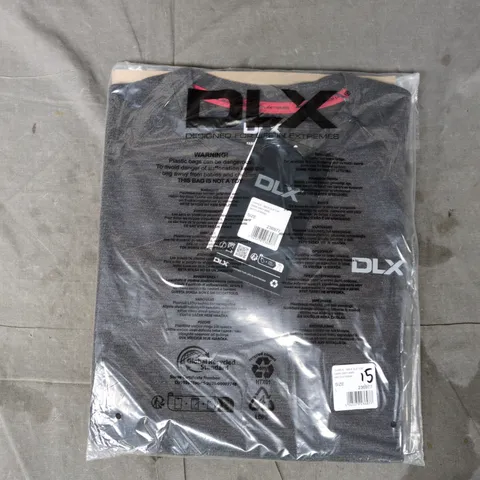BAGGED DLX CHARLIE MALE TOP IN GREY SIZE LARGE