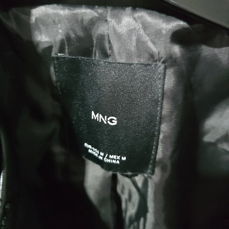 MNG LEATHER BIKER JACKET – WOMEN'S – EU M
