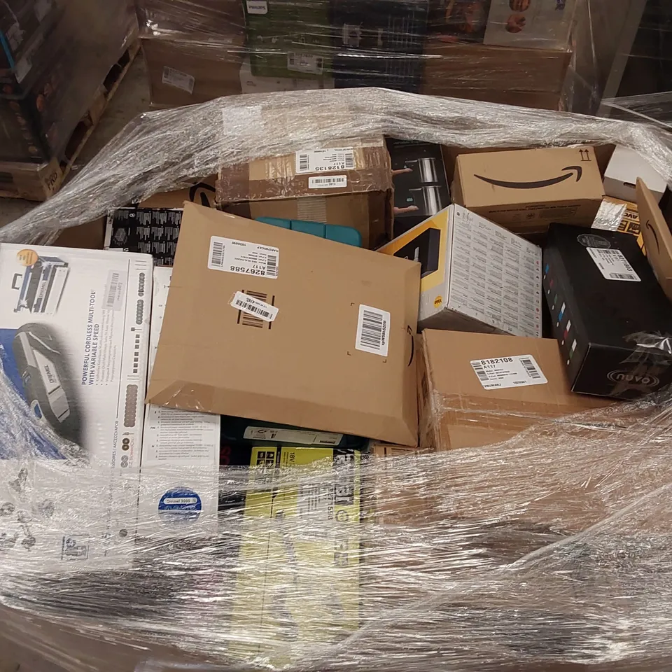 PALLET OF APPROXIMATELY 76 UNTESTED RAW RETURN HOMEWARE AND ELECTRICAL PRODUCTS TO INCLUDE;