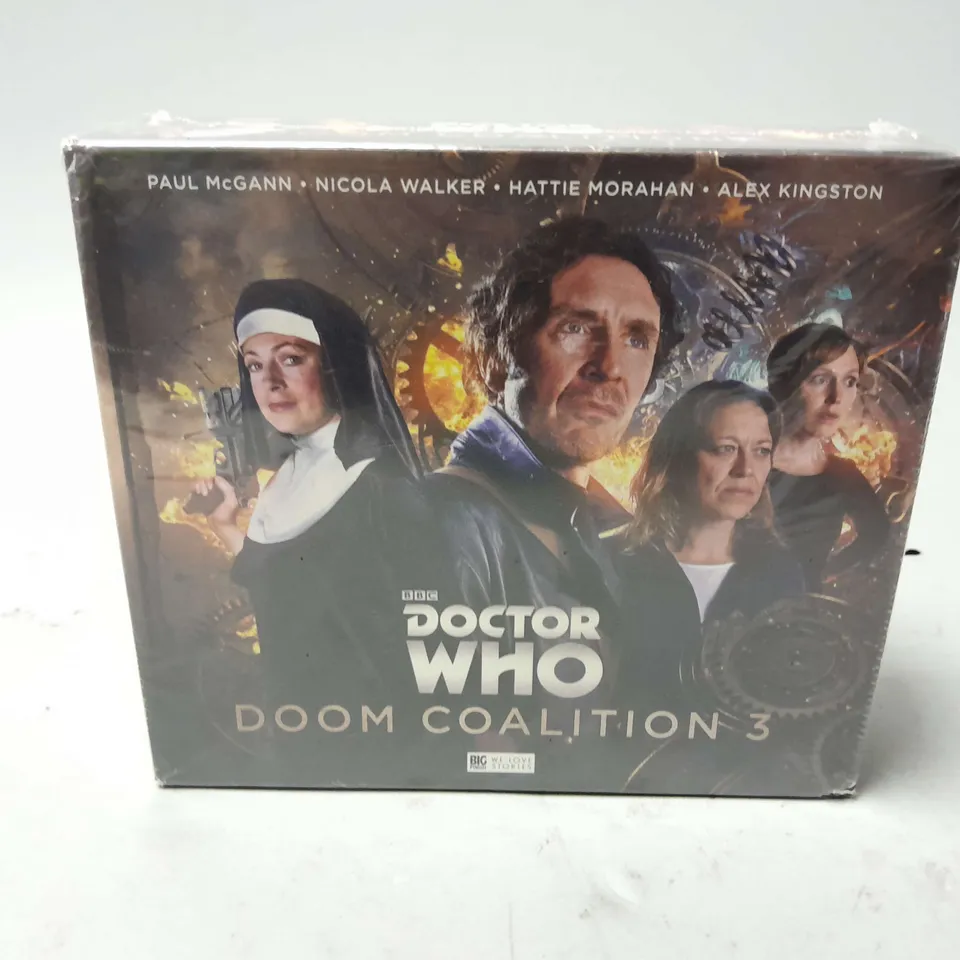 SEALED DOCTOR WHO DOOM COALITHION 3 CD SET
