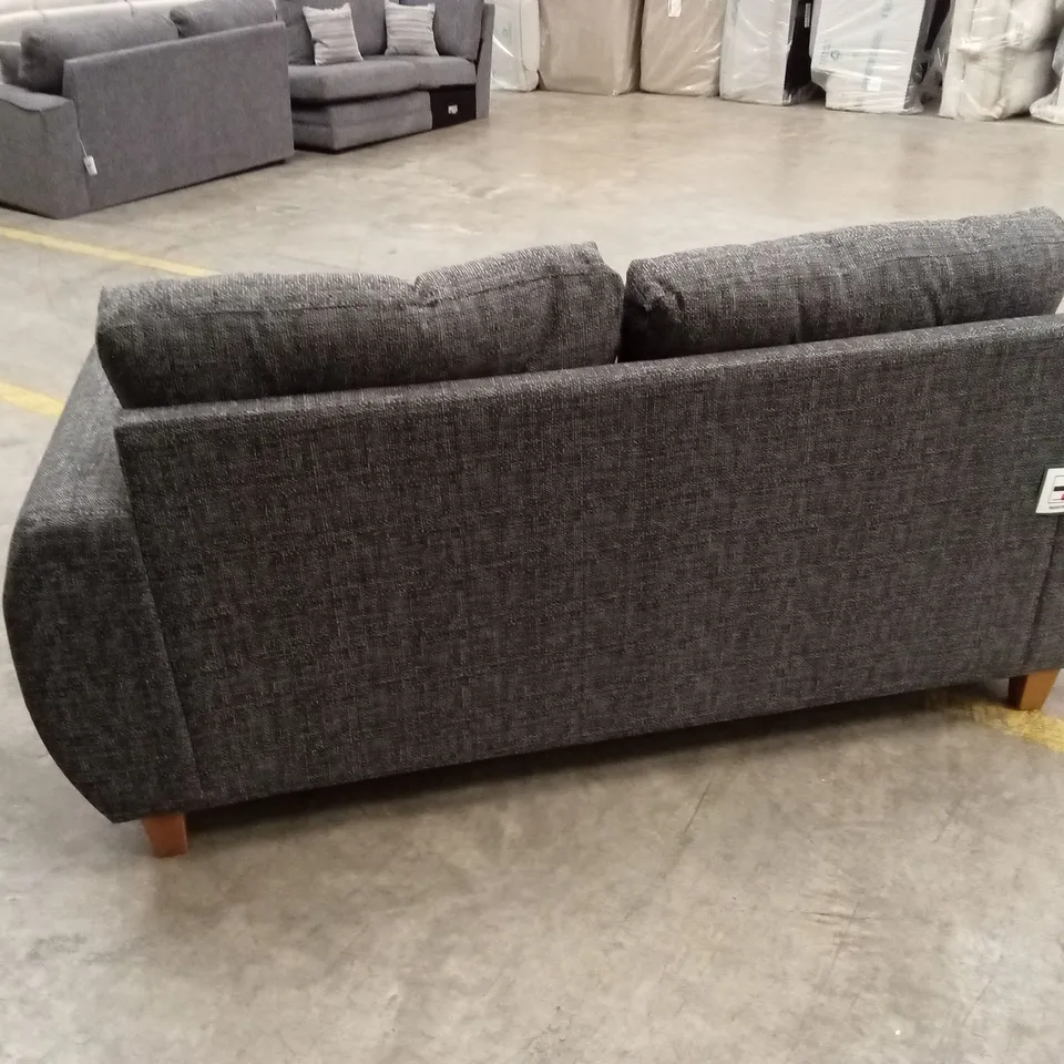 PRENT FABRIC 2 SEATER SOFA - GREY RRP £749