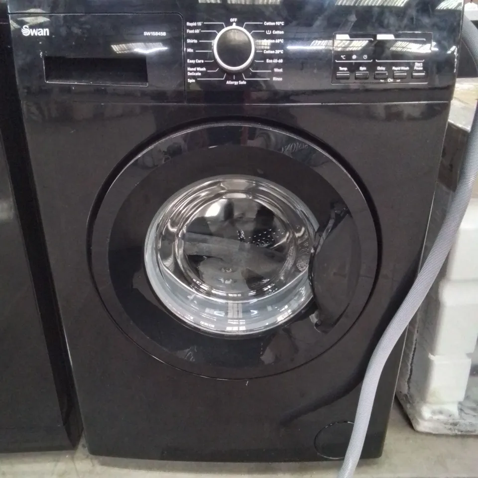SWAN SW15845B 9Kg 1200 SPIN WASHING MACHINE BLACK
