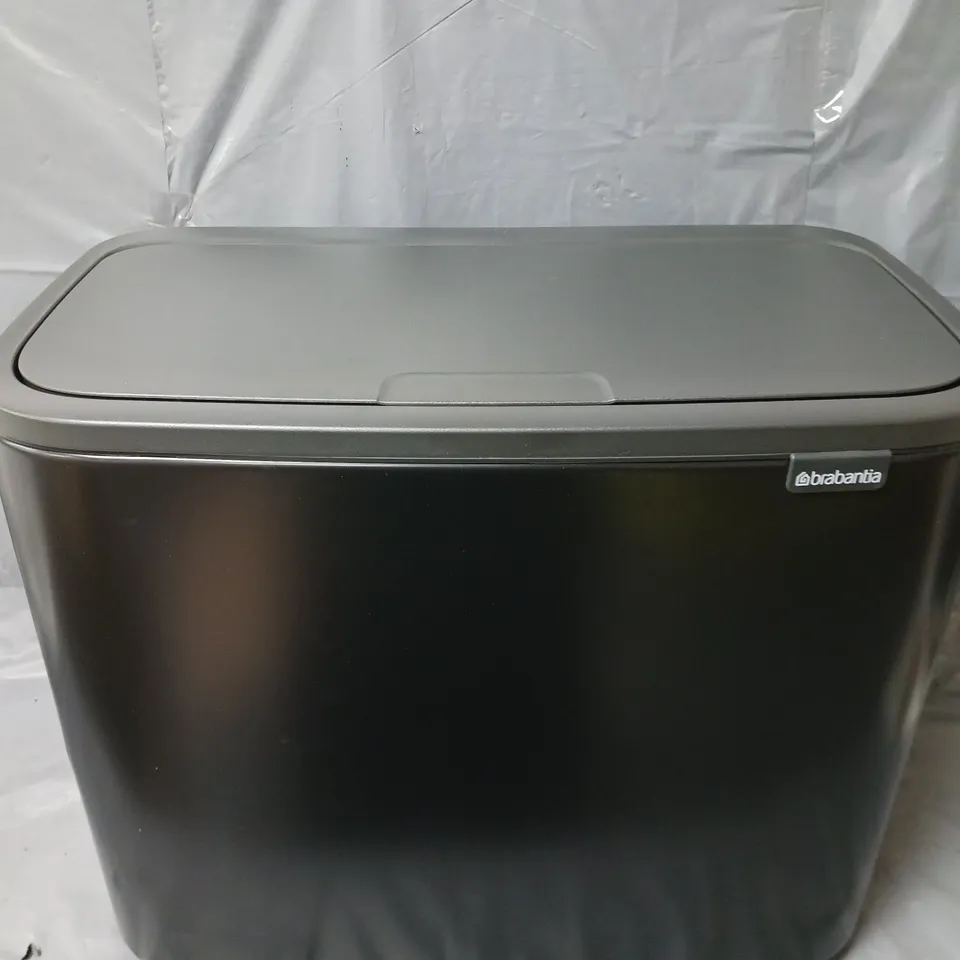 BOXED BRABANITA 36 LITRE BO TOUCH BIN - BLACK