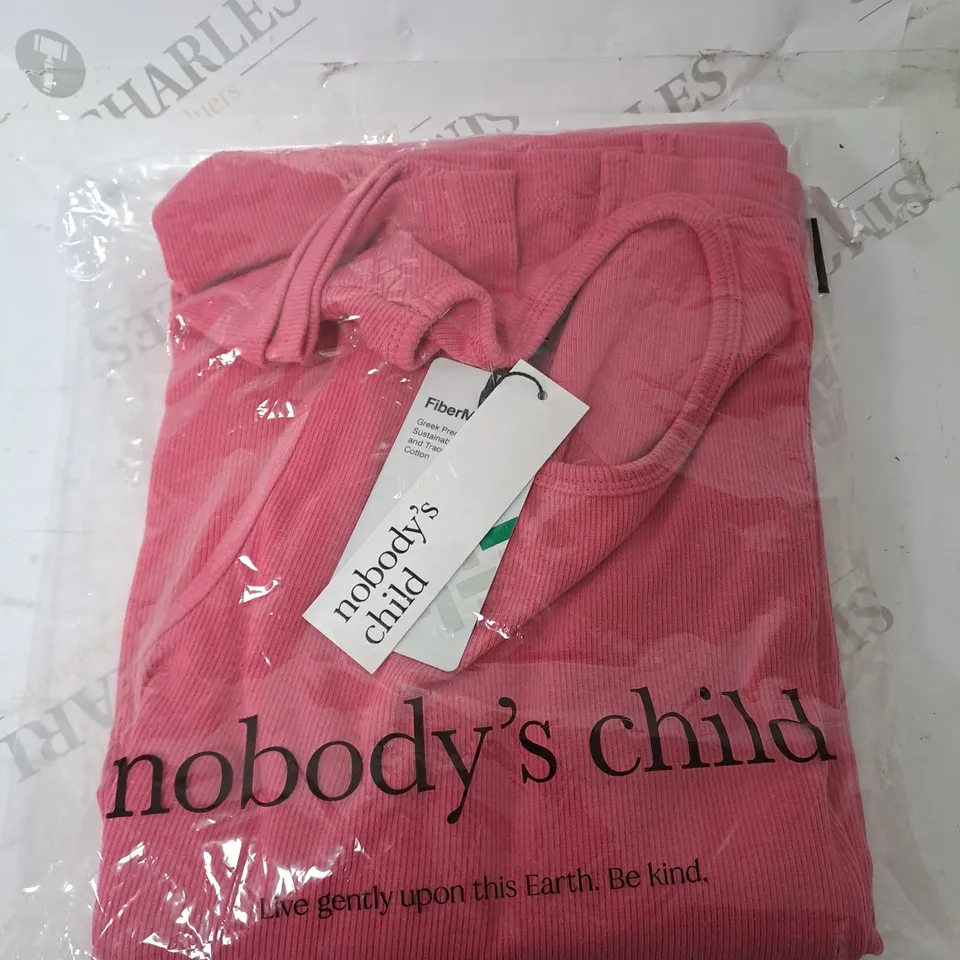 NOBODYS CHILD PINK MIDI DRESS SIZE 14