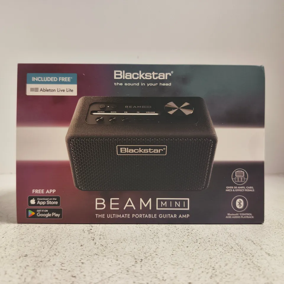 BLACKSTAR BEAM MINI PORTABLE GUITAR AMP – BOXED