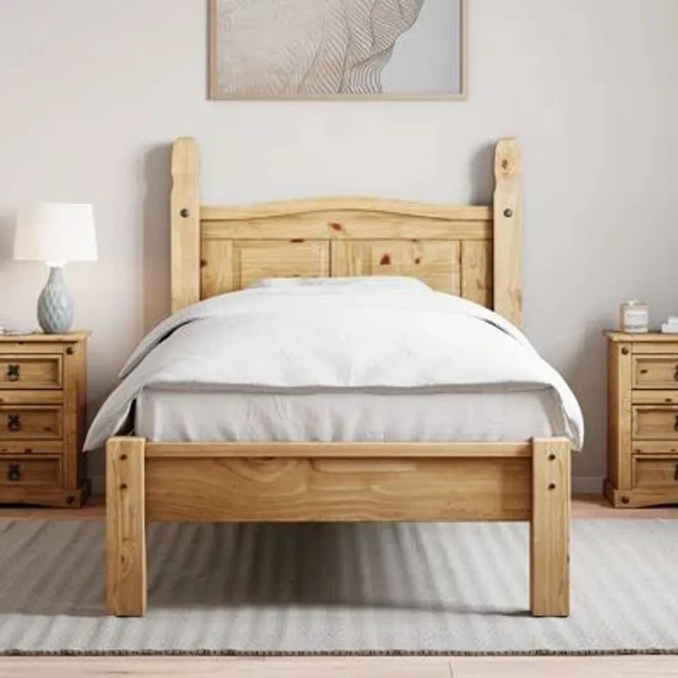 BOXED DODSON LOW FOOT END BED FRAME -SINGLE- [2 BOXES]