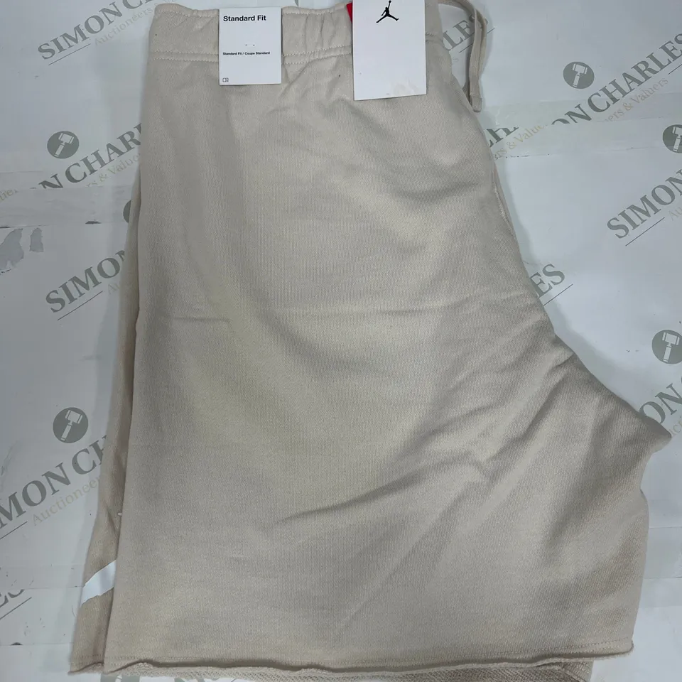 AIR JORDAN SHORTS IN BEIGE SIZE LARGE