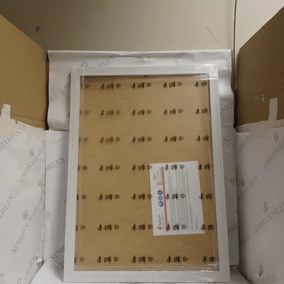 BOX OF 5 PHOTO FRAMES - X4 BLACK, X1 WHITE - 46 X 64CM