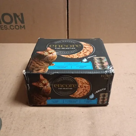ENCORE FISH SELECTION CAT FOOD – 8 X 70G TINS