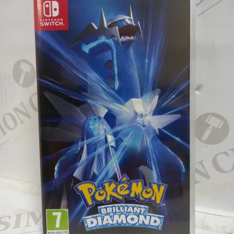 POKEMON BRILLIANT DIAMOND NINTENDO SWITCH GAME