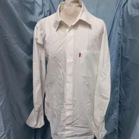 LEVI'S STA-PREST WHITE SHIRT β LARGE